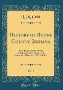 History of Boone County, Indiana, Vol. 2