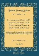 Literarische Zusätze zu Johann Georg Sulzers Allgemeiner Theorie der Schönen Künste, Vol. 3 of 3
