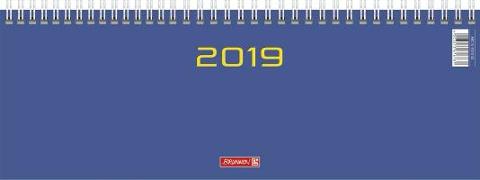 Brunnen Querterminkalender 2020, Modell 772 blau