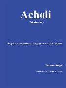 Acholi Dictionary -English