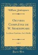 Oeuvres Complètes de W. Shakespeare, Vol. 5