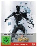 Black Panther - 3D+2D - Steelbook - limititerte Auflage