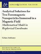 Analytical Solutions for Two Ferromagnetic Nanoparticles Immersed in a Magnetic Field