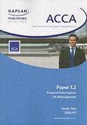 ACCA Financial Information for Management