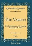 The Varsity, Vol. 55
