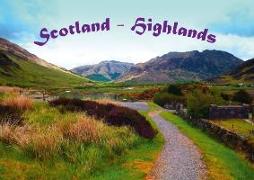Scotland - Highlands (Tischaufsteller DIN A5 quer)