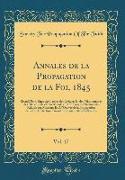 Annales de la Propagation de la Foi, 1845, Vol. 17