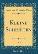 Kleine Schriften, Vol. 3 (Classic Reprint)