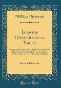 Japanese Chronological Tables