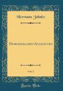 Hohenzollern-Anekdoten, Vol. 1 (Classic Reprint)