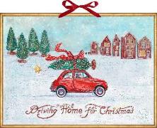 Wandkalender – Driving Home for Christmas