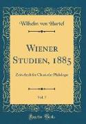Wiener Studien, 1885, Vol. 7