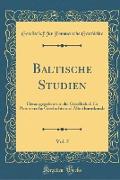 Baltische Studien, Vol. 5