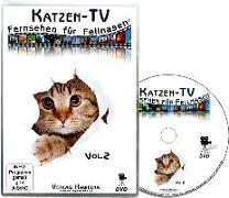 Katzen-TV - Fernsehen für Fellnasen - Vol. 2 - Der ultimative Katzenspaß! Das Geschenk für Katzen - Video für Katzen