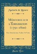 Mémoires sur l'Émigration (1791-1800)