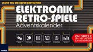 Elektronik Retro Spiele Adventskalender 2018