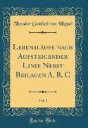 Lebenslufe Nach Aufsteigender Linie Nebst Beilagen A, B, C, Vol. 1 (Classic Reprint)