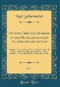 Studien Über den Stabreim in der Mittelenglischen Alliterationsdichtung, Vol. 1