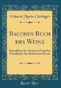 Bacchus Buch des Weins