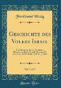 Geschichte des Volkes Israel, Vol. 1 of 2