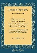 Minutes of the Thirty-Seventh Annual Session of the Synod of New York