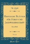 Kritische Blätter für Forst-und Jagdwissenschaft, Vol. 10