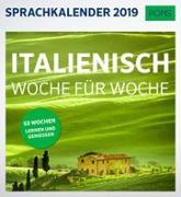 PONS Sprachkalender 2019 Italienisch Woche für Woche