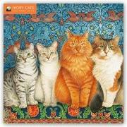 Ivory Cats Wall Calendar 2019 (Art Calendar)