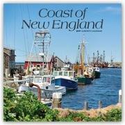 Coast of New England - Küste von Neuengland 2019 - 18-Monatskalender