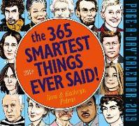 2019 the 365 Smartest Things Ever Said! Page-A-Day Calendar