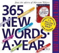 365 New Words-A-Year Page-A-Day Calendar 2019