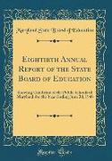 Eightieth Annual Report of the State Board of Education