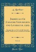 Jahrbuch für Jüdische Geschichte und Literatur, 1909, Vol. 12