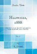 Hedwigia, 1888, Vol. 27