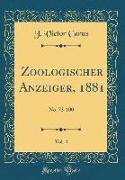 Zoologischer Anzeiger, 1881, Vol. 4