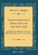 The San Francisco Directory for the Year 1858