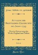 Annalen der Brittischen Geschichte des Jahrs 1793, Vol. 11