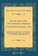 Zeitschrift Des Historischen Vereins Für Niedersachsen, 1905