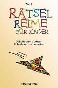 Rätsel-Reime für Kinder Teil 3