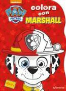 Colora con Marshall. Paw Patrol