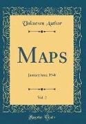 Maps, Vol. 2: January June, 1948 (Classic Reprint)
