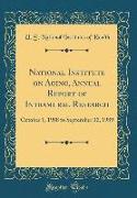 National Institute on Aging, Annual Report of Intramural Research
