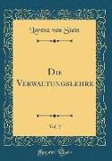 Die Verwaltungslehre, Vol. 2 (Classic Reprint)