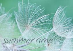 summertime (Tischaufsteller DIN A5 quer)