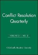 Conflict Resolution Quarterly, Volume 24, Number 2, Winter 2006