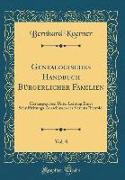 Genealogisches Handbuch Bürgerlicher Familien, Vol. 8