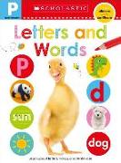 Pre-K Skills Workbook: Letters and Words (Scholastic Early Learners)
