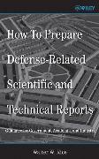 How To Prepare Defense-Related Scientific and Technical Reports