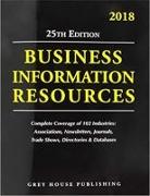 Business Information Resources, 2018