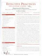 Effective Practices for Academic Leaders: Departmental Effectiveness